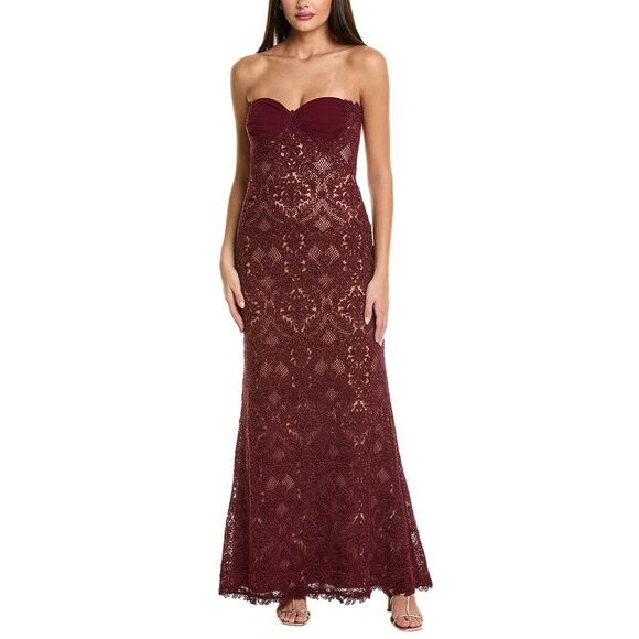 Tadashi Shoji WomensGown, Red Tadashi Shoji WomensGown, Red